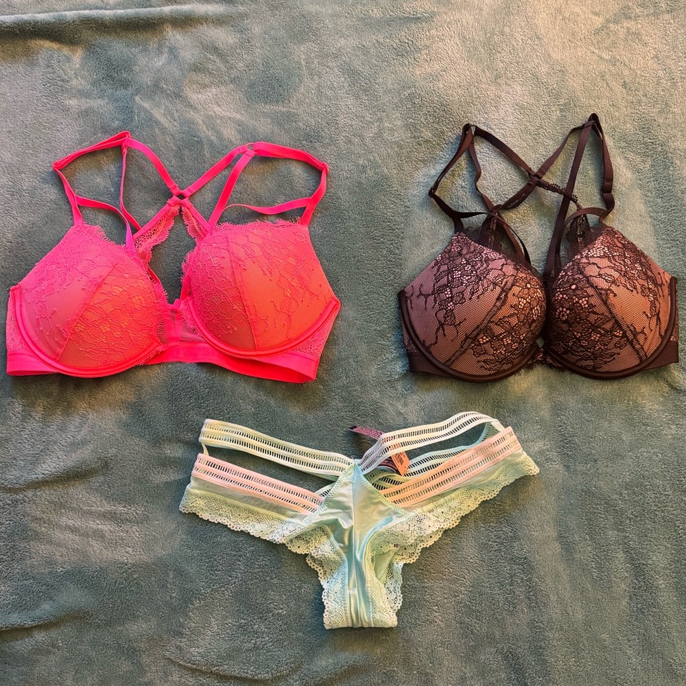 Victoria's Secret Bra Panty Lingerie Bundle